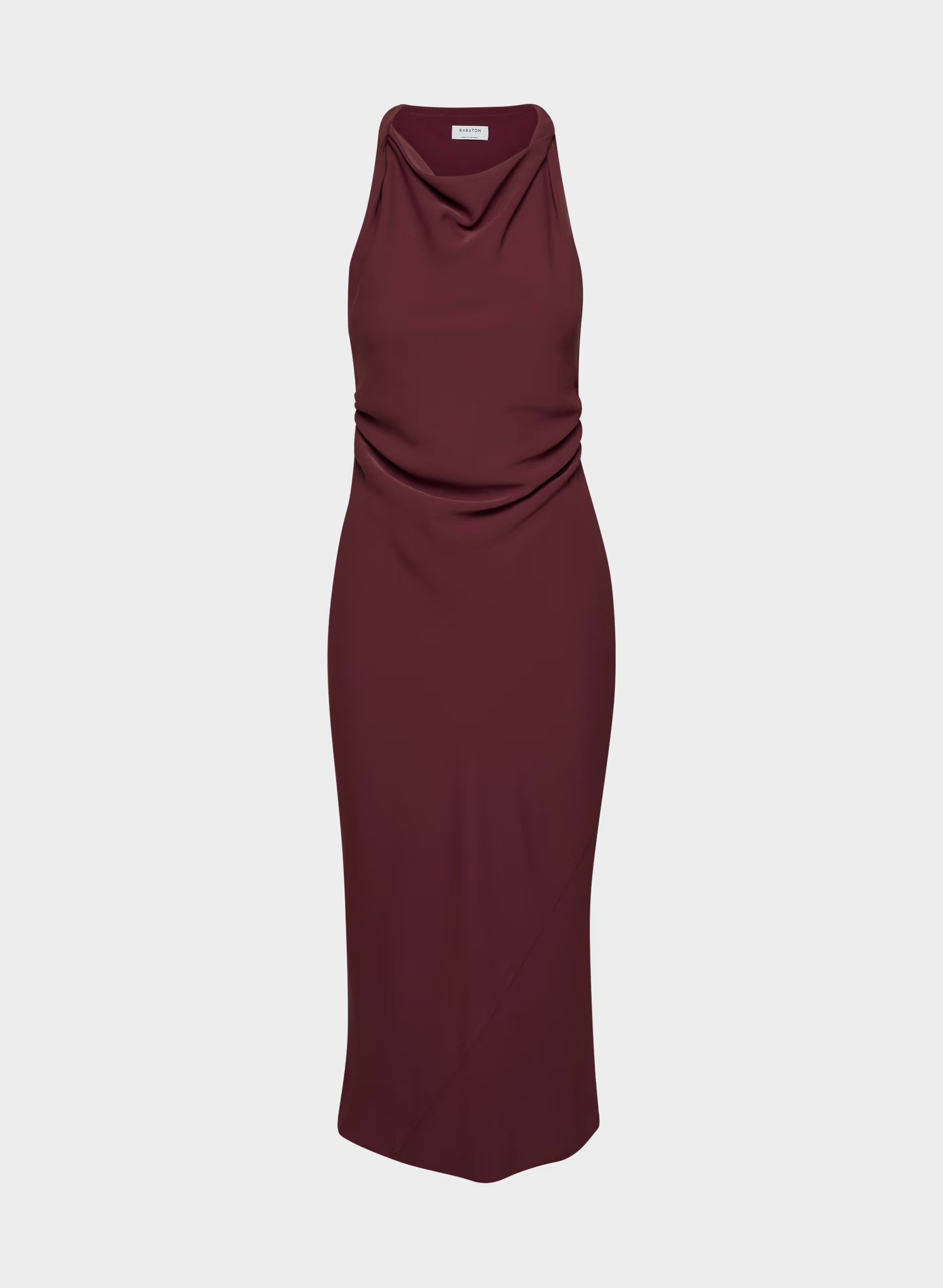 Account Dress - SUMAC BURGUNDY