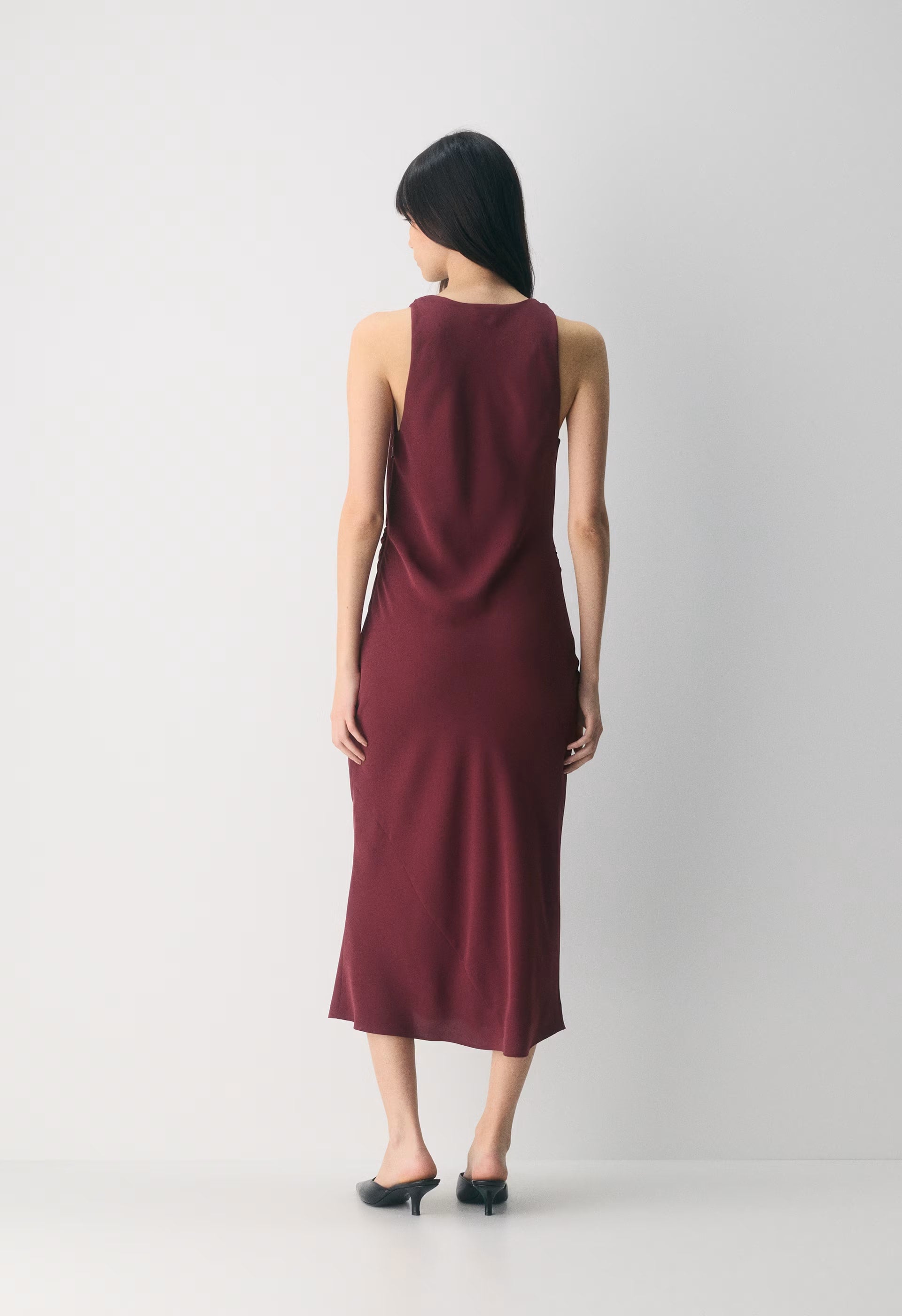 Account Dress - SUMAC BURGUNDY