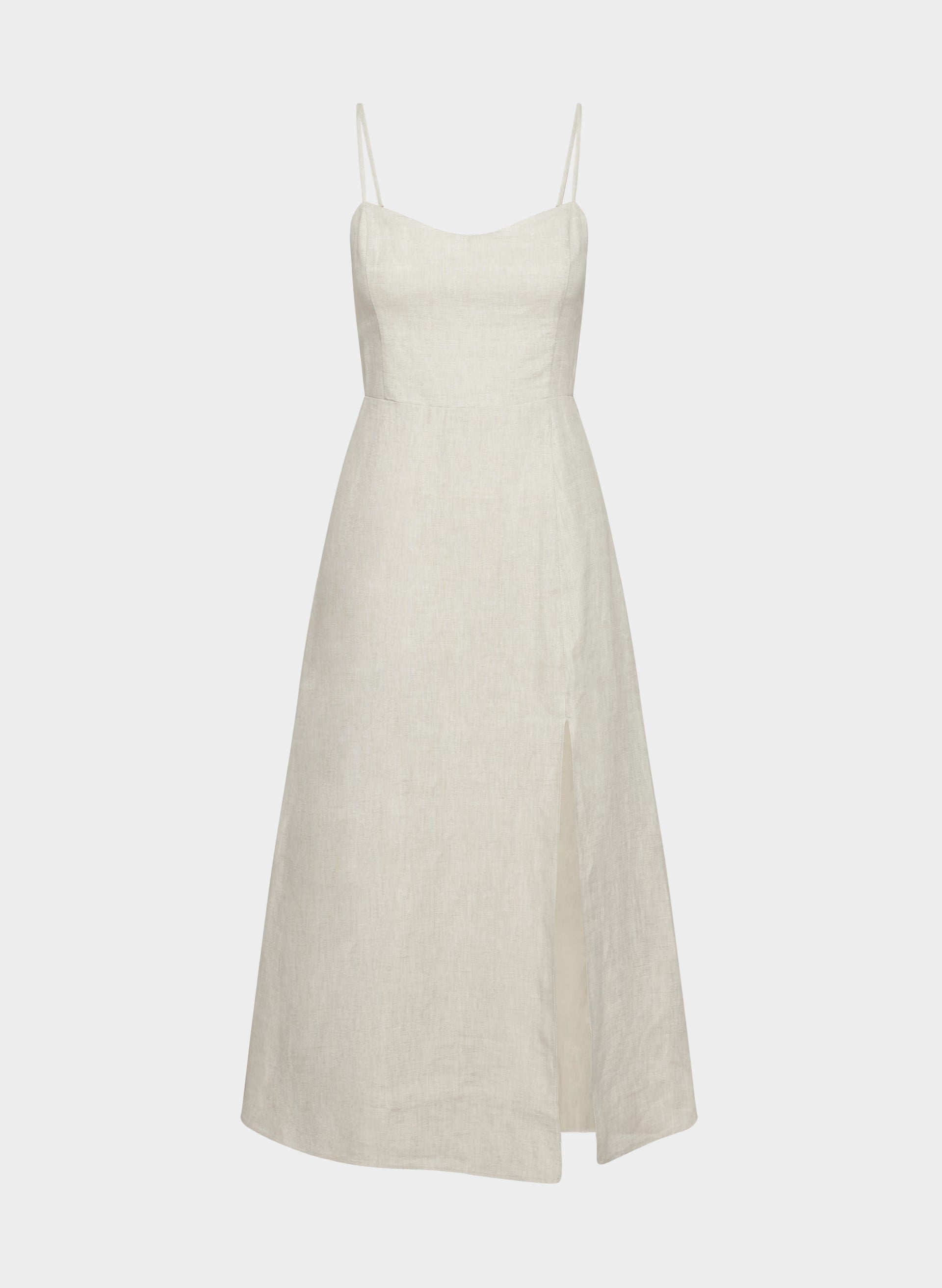 Barrafina Linen Dress - UNDYED ECRU