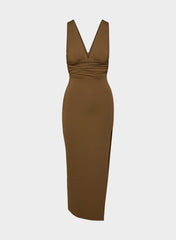 Original Contour Waver Dress - CHOCOLATIER BROWN