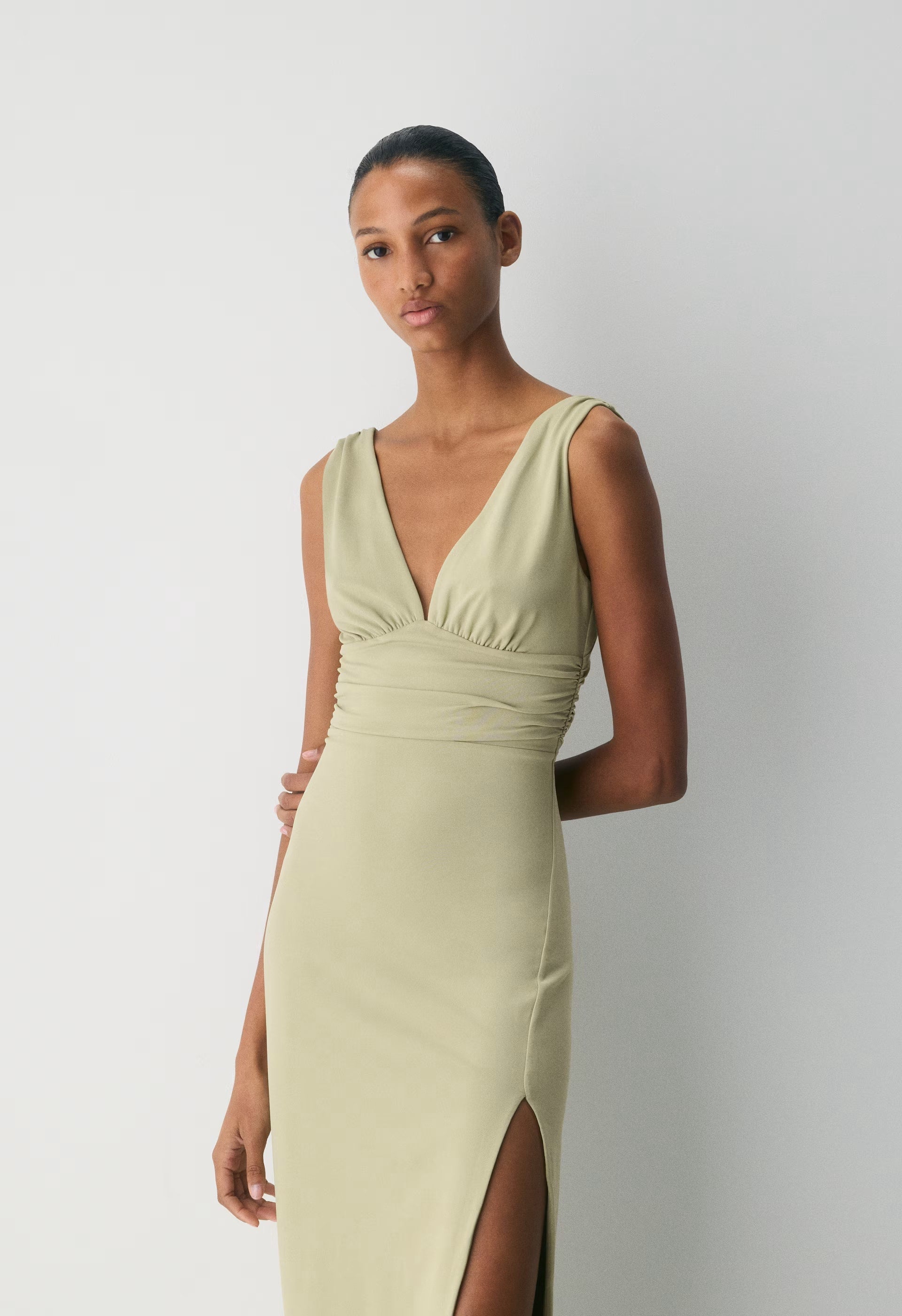 Original Contour Waver Dress - MARTINI OLIVE