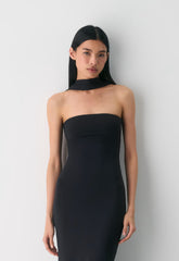 Original Contour Alluvion Dress - BLACK