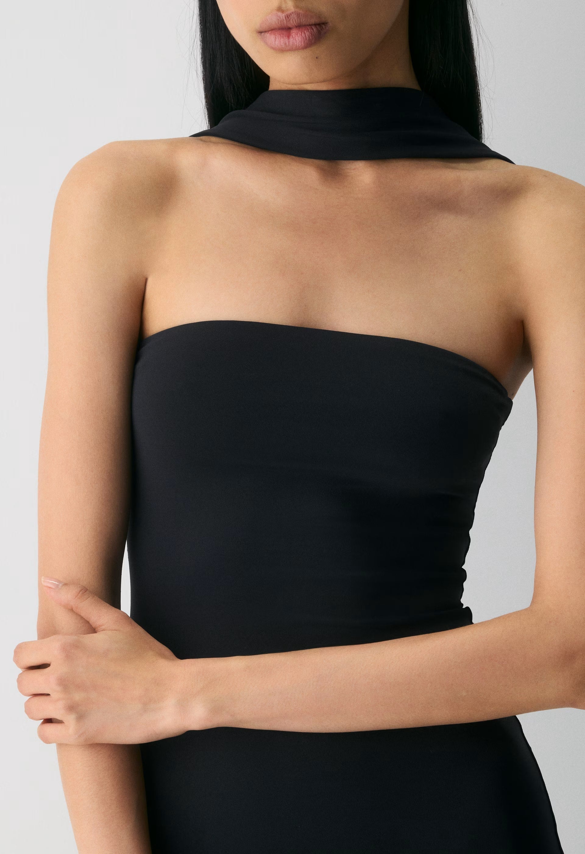 Original Contour Alluvion Dress - BLACK