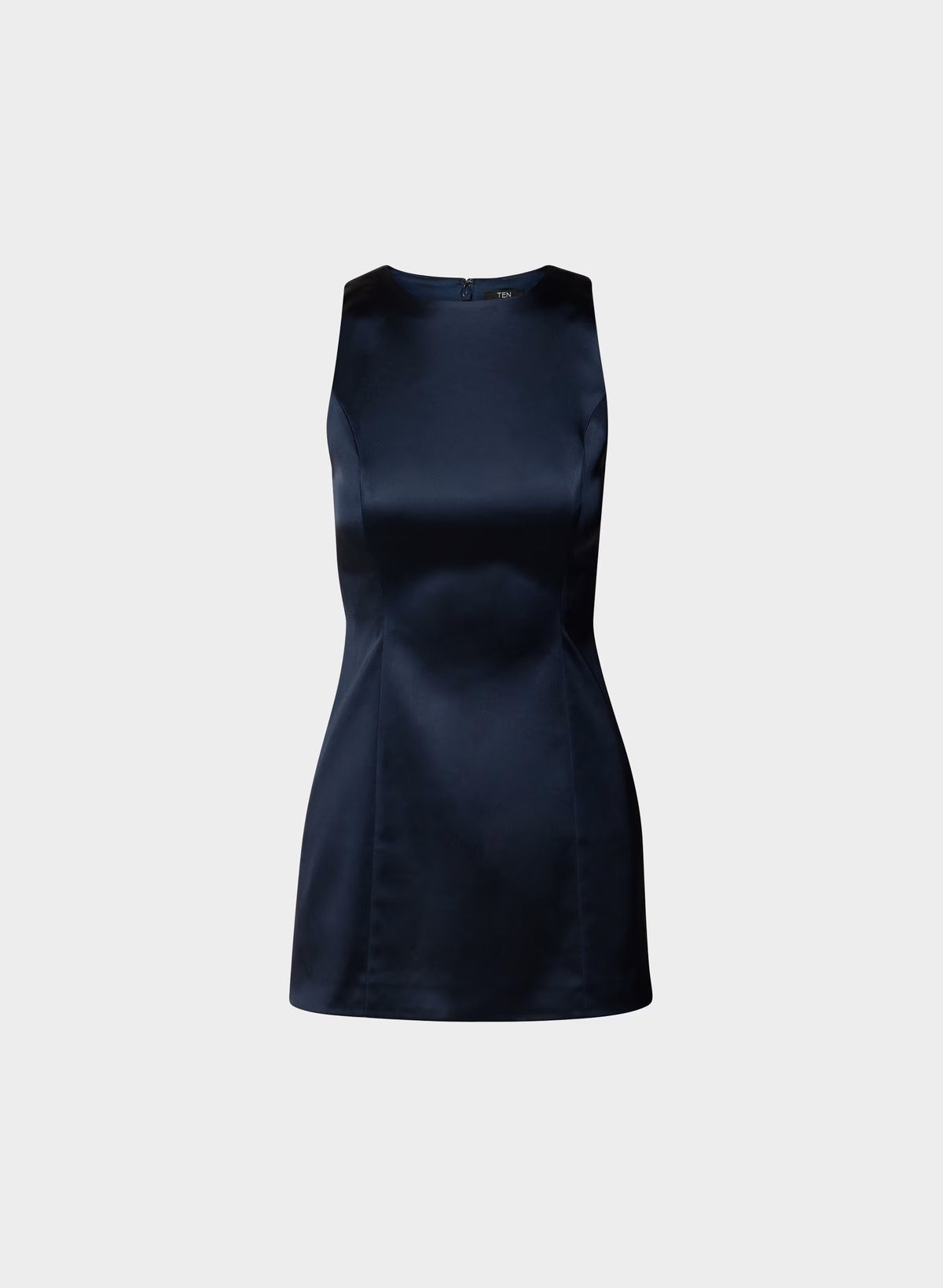 Charleston Satin Dress - ADMIRAL
