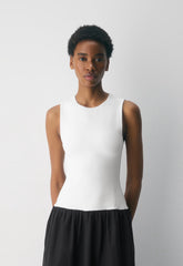 Worldly Poplin Dress - BLACK /BRIGHT WHT