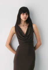 Smooth Matter™ Tango Dress - RICH MOCHA BROWN