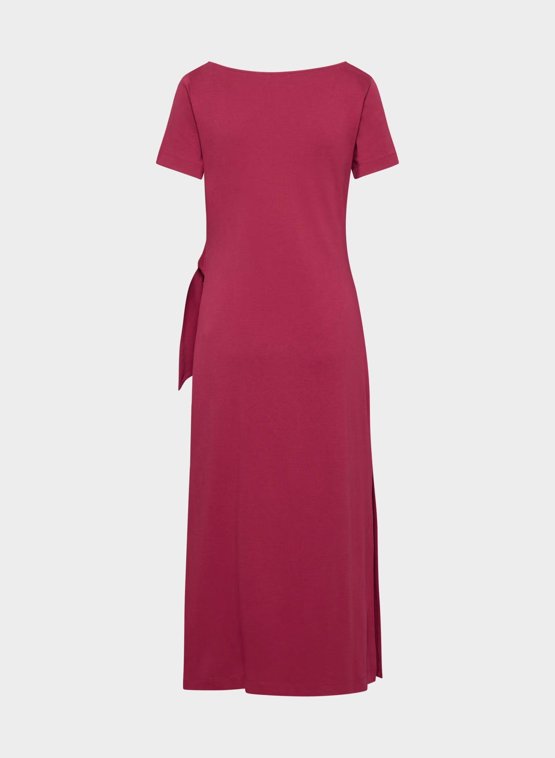InterLock Cotton Writer Dress - JUICY ROSE