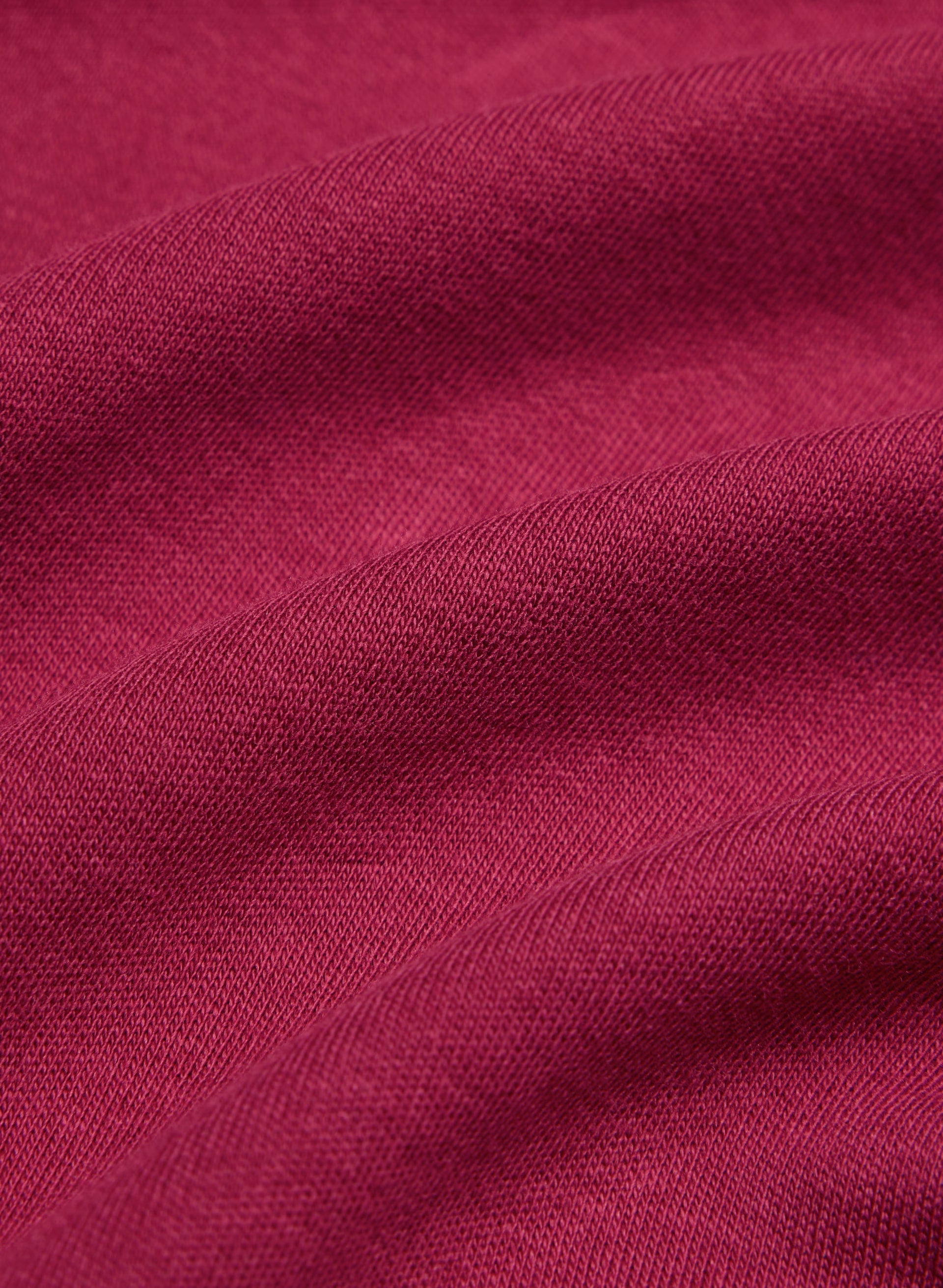 InterLock Cotton Writer Dress - JUICY ROSE
