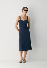 Smooth Matter™ Voice Dress - ADMIRAL/ LIGHT BIRCH
