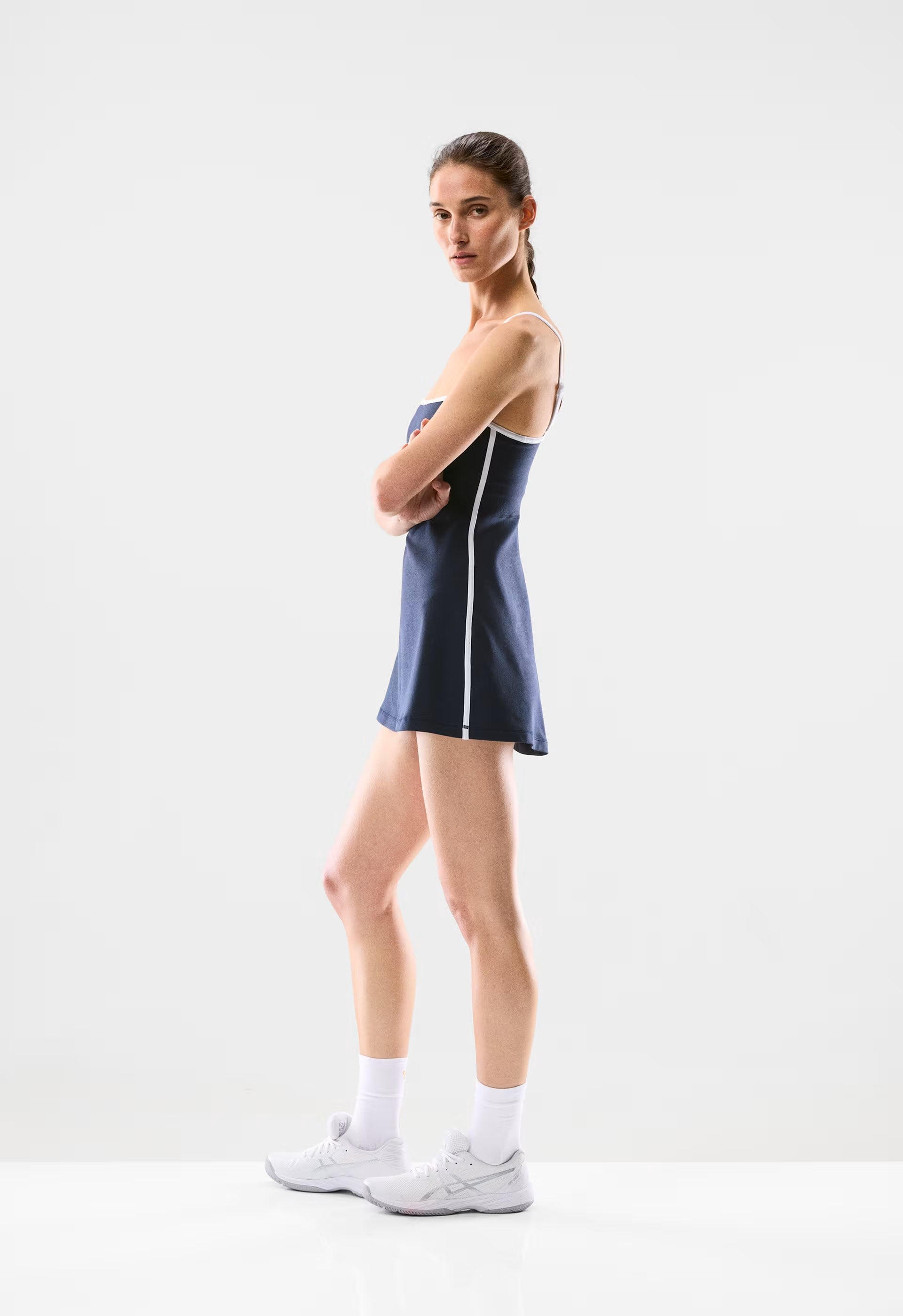 Life Acro Dress - ADMIRAL/ BRIGHT WT