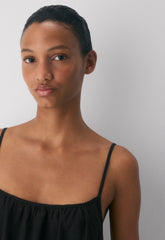 Wellbeing Linen Dress - BLACK