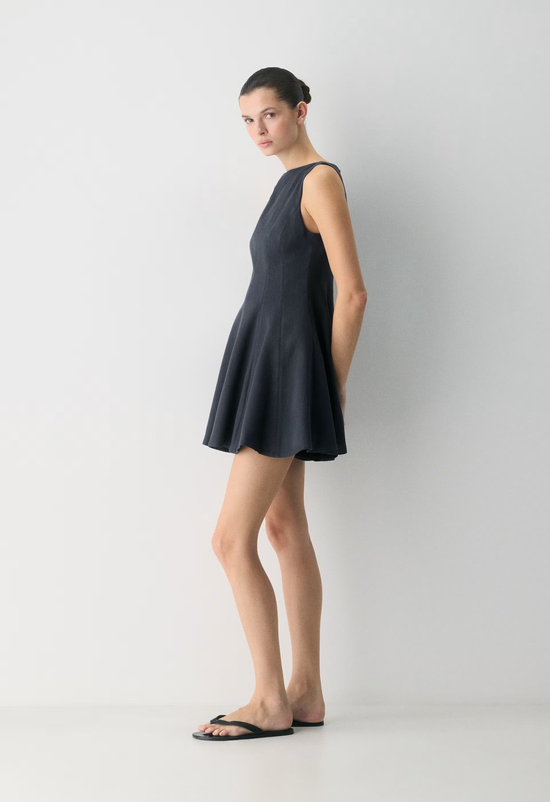 Proxy Linen Dress - ADMIRAL