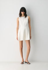 Proxy Linen Dress - LIGHT BIRCH