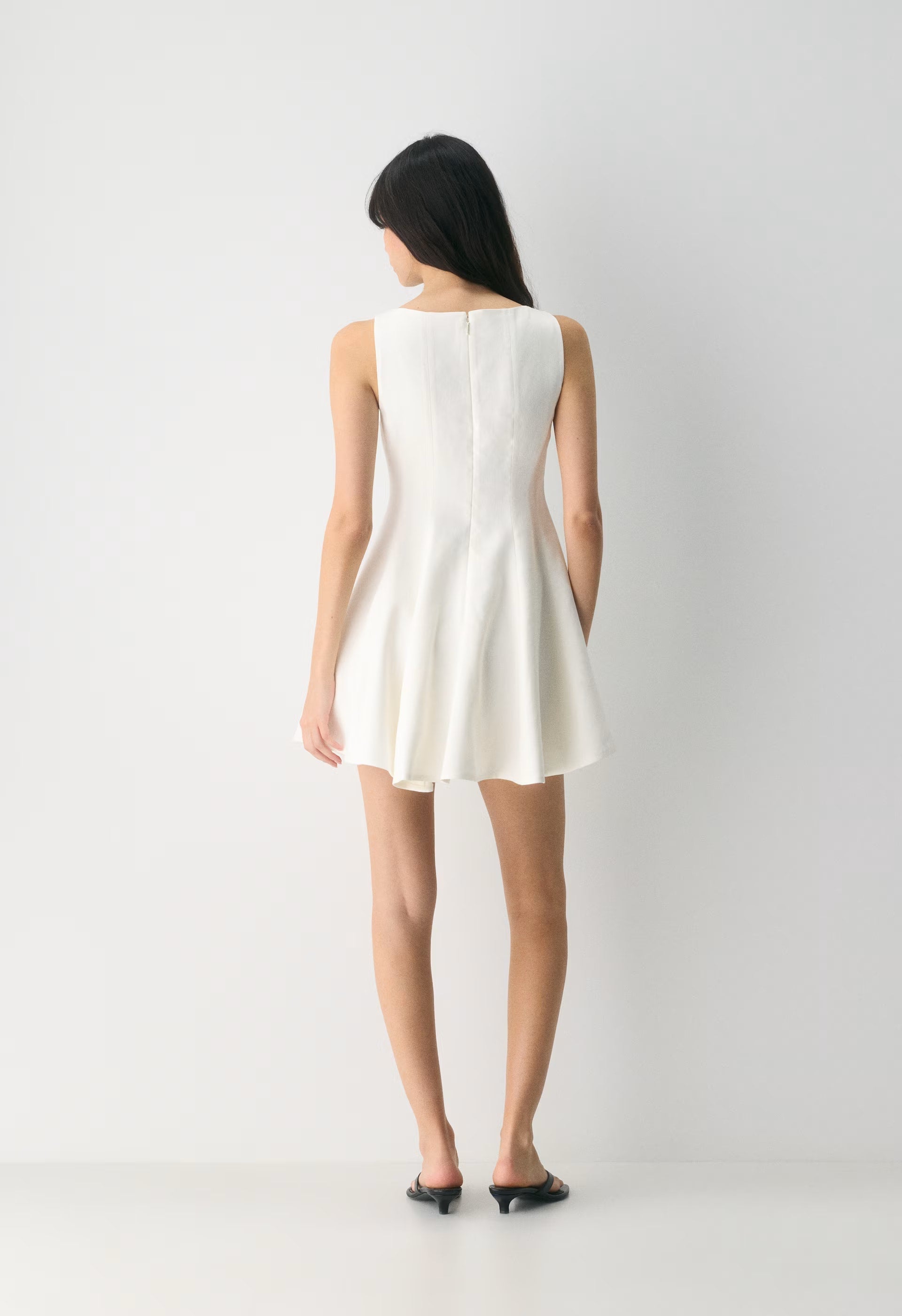 Proxy Linen Dress - LIGHT BIRCH