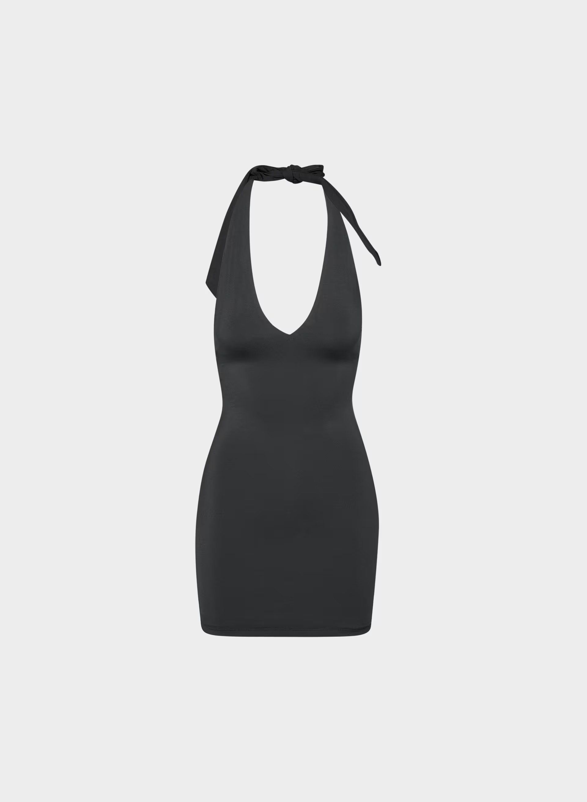 Original Contour Tantalize Halter Dress - BLACK