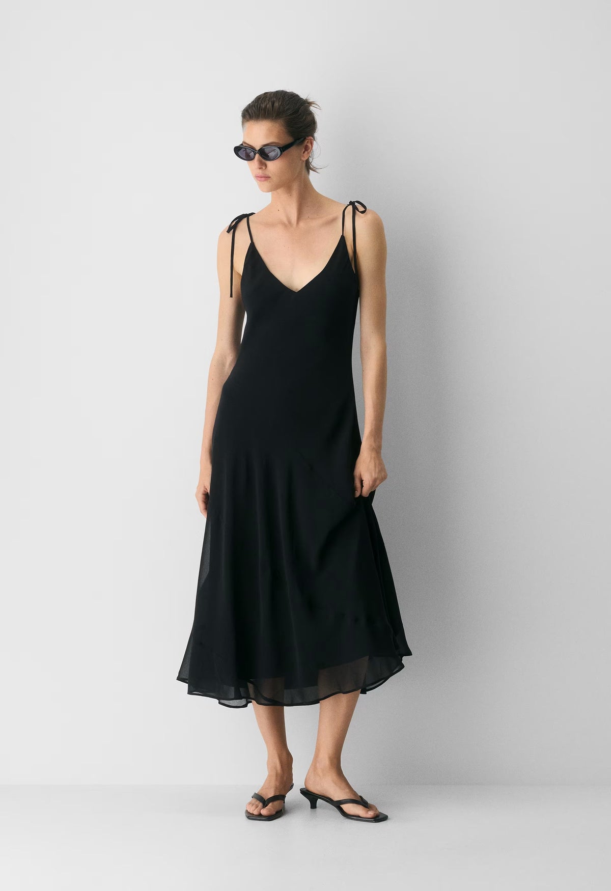 Priscilla Maxi Dress - BLACK