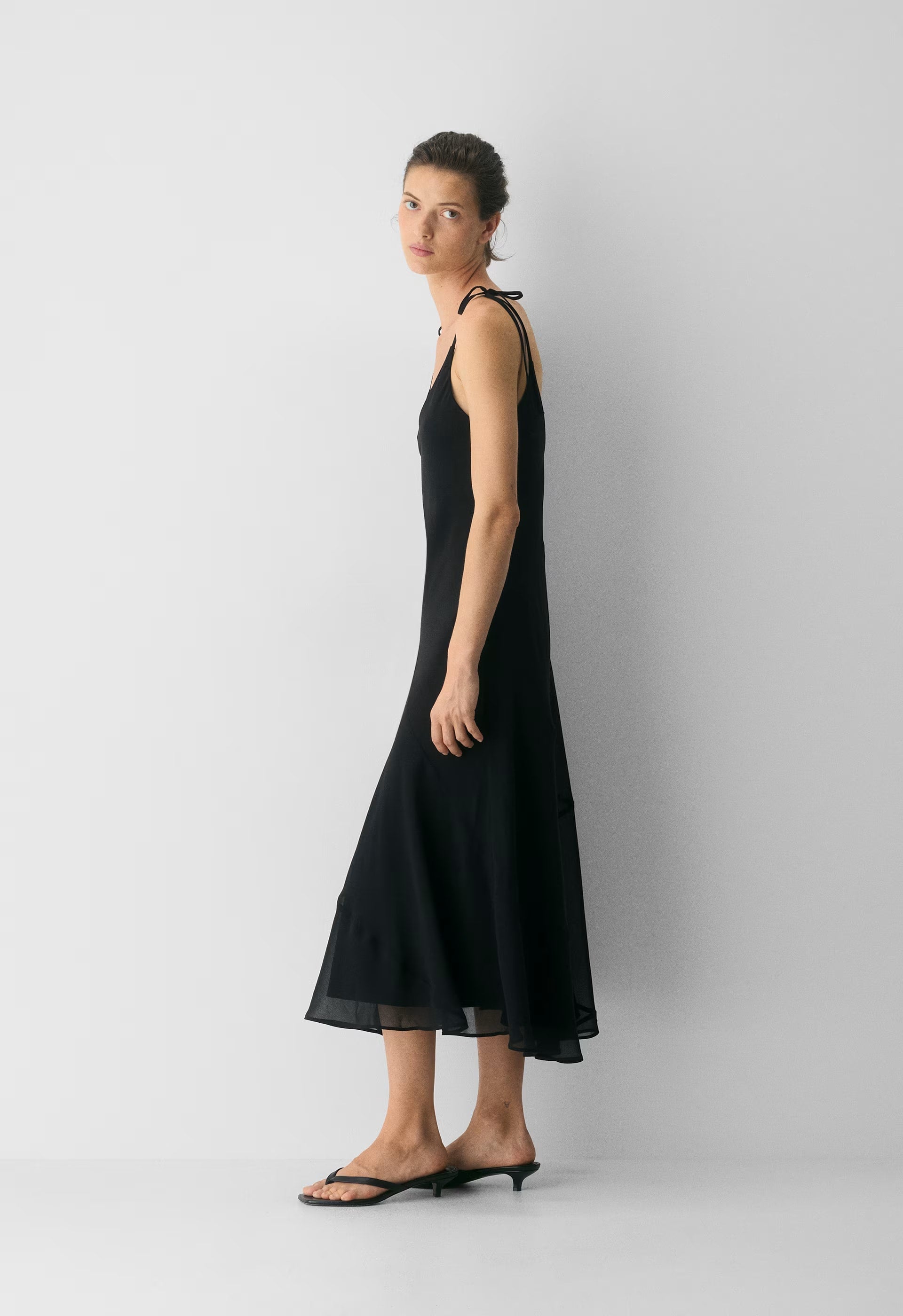 Priscilla Maxi Dress - BLACK