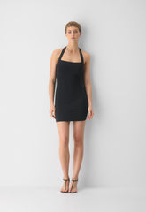 Original Contour Optimum Halter Dress - BLACK