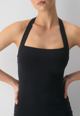Original Contour Optimum Halter Dress - BLACK