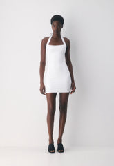 Original Contour Optimum Halter Dress - BRIGHT WHITE