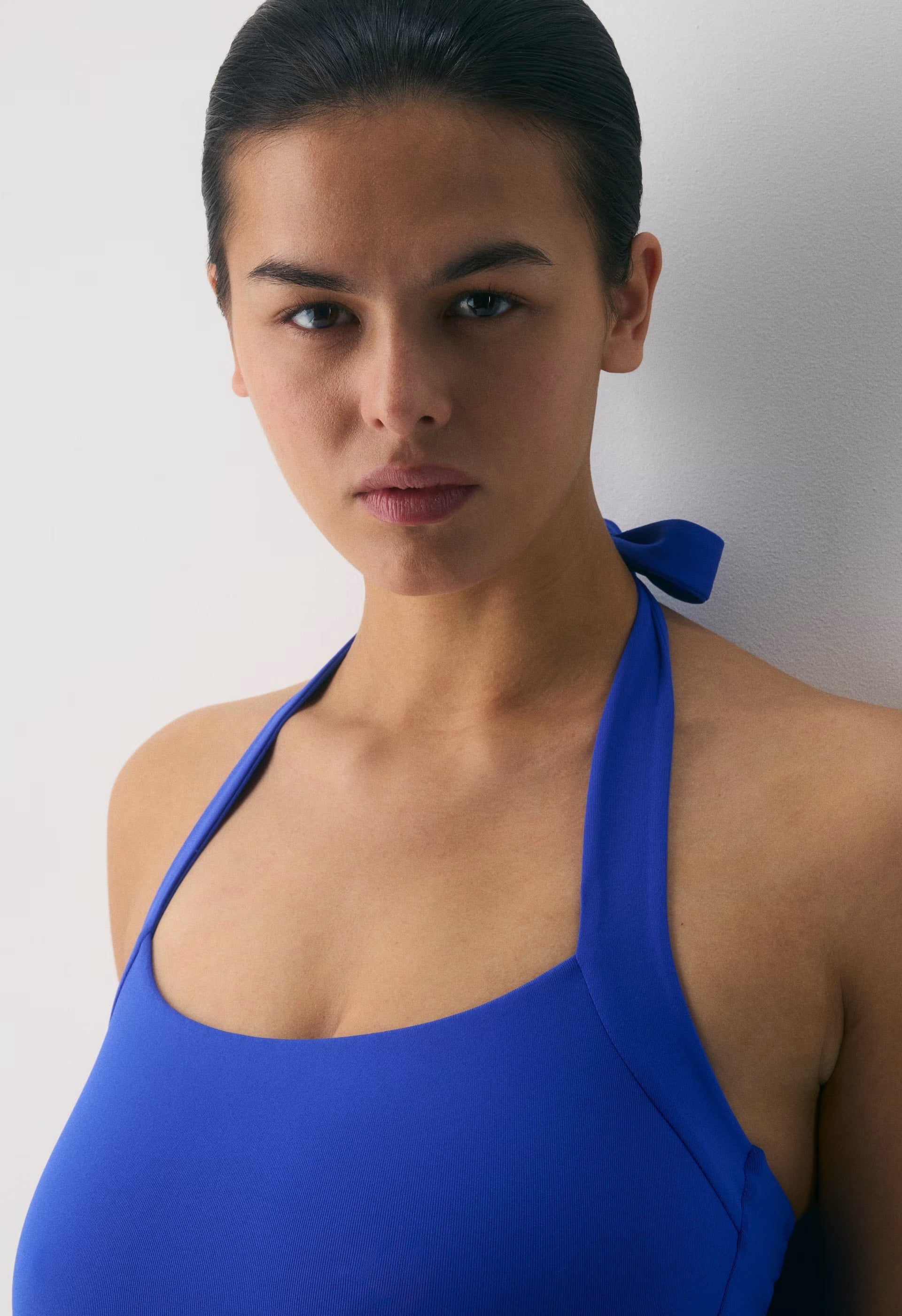 Original Contour Optimum Halter Dress - ABLAZE BLUE