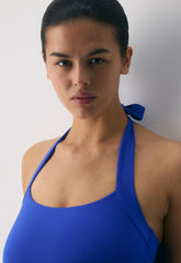 Original Contour Optimum Halter Dress - ABLAZE BLUE