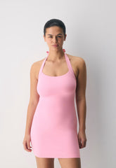 Original Contour Optimum Halter Dress - JELLYBEAN PINK