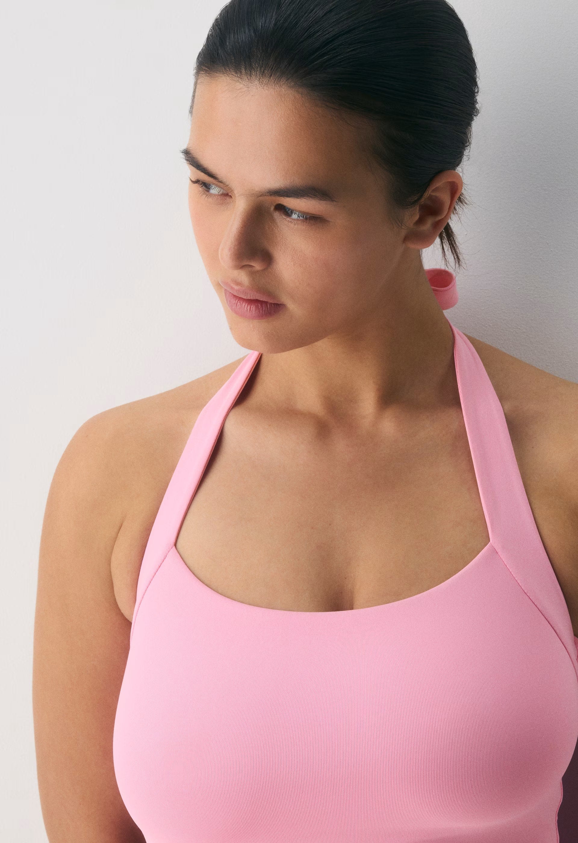 Original Contour Optimum Halter Dress - JELLYBEAN PINK