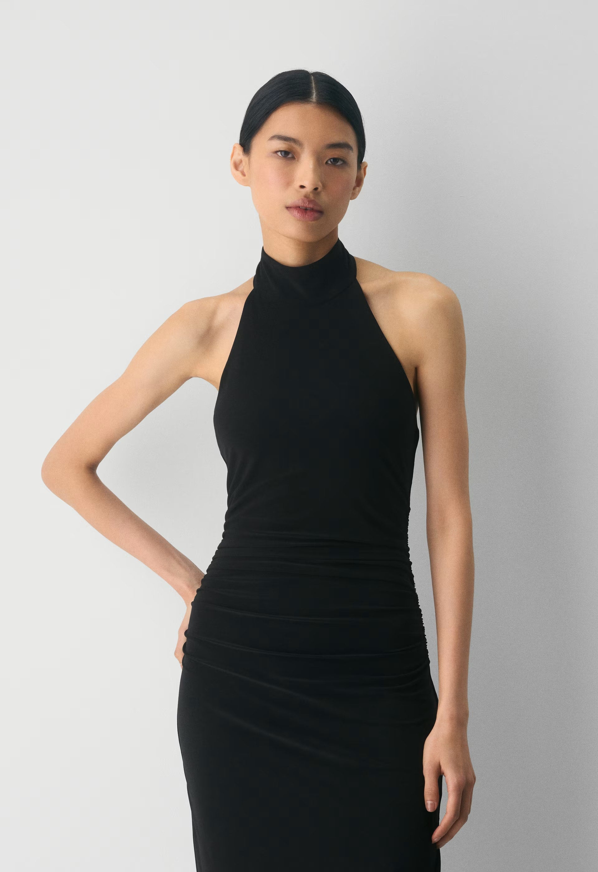 Smooth Matter™ Remedy Halter Dress - BLACK