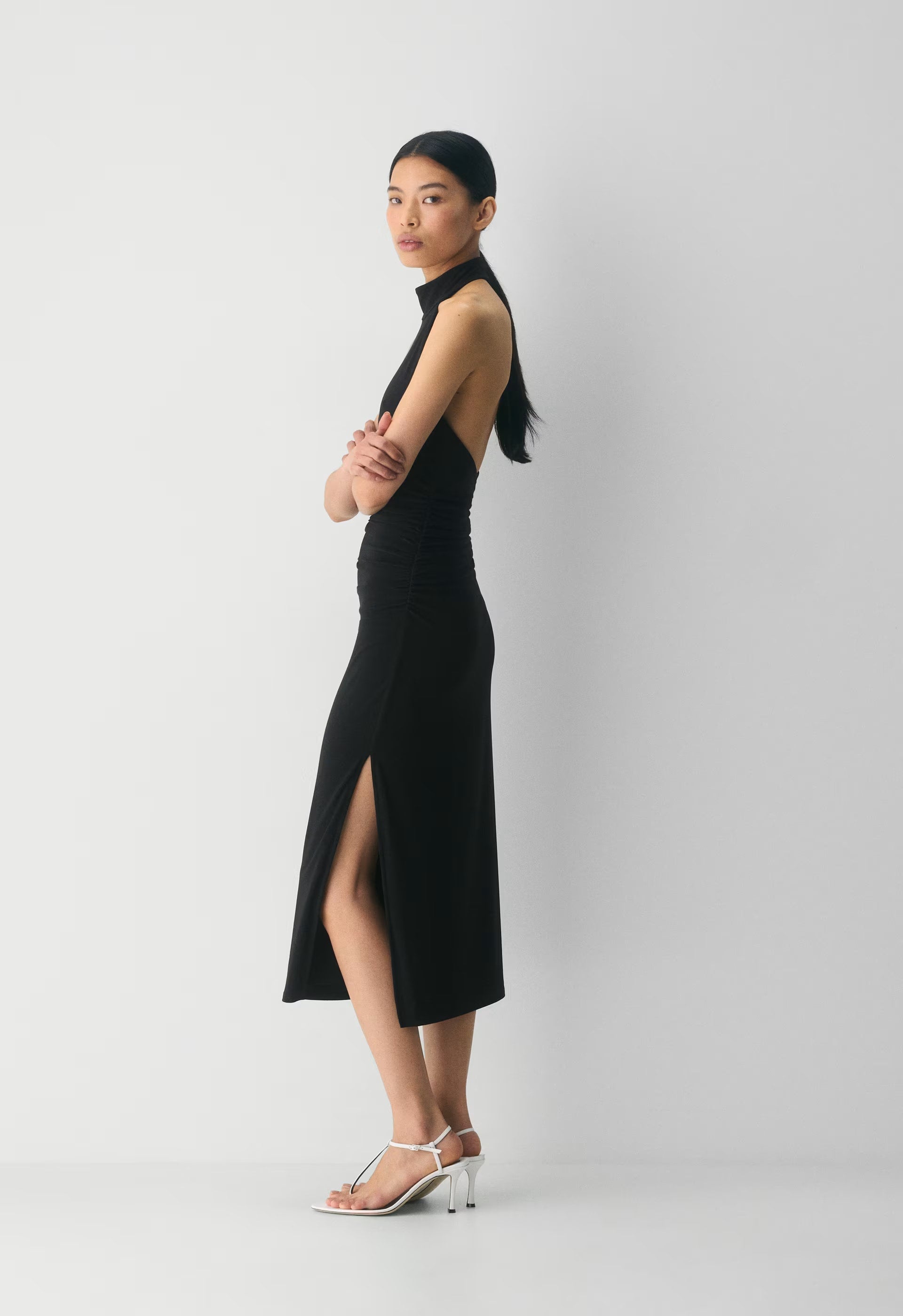 Smooth Matter™ Remedy Halter Dress - BLACK