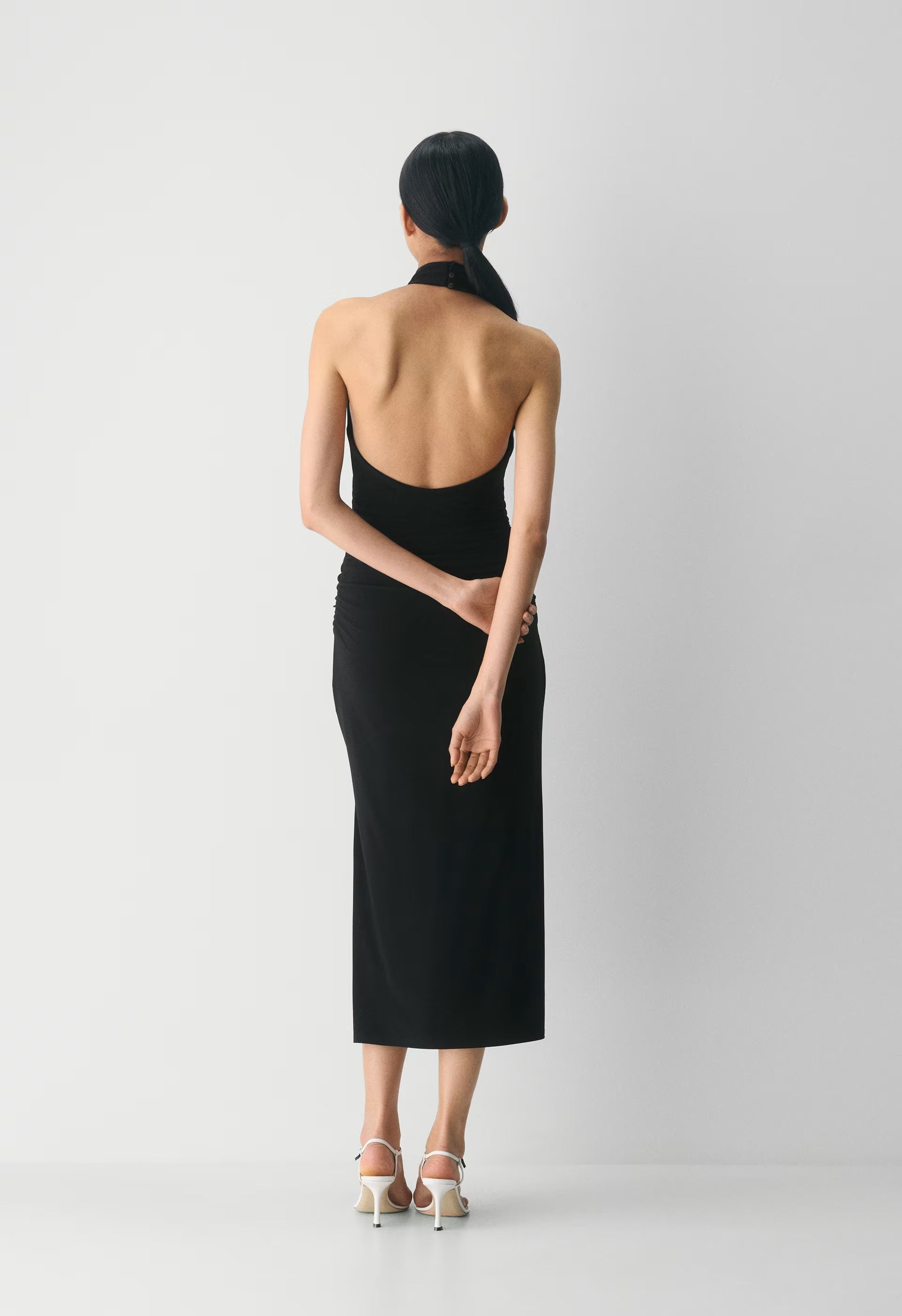 Smooth Matter™ Remedy Halter Dress - BLACK