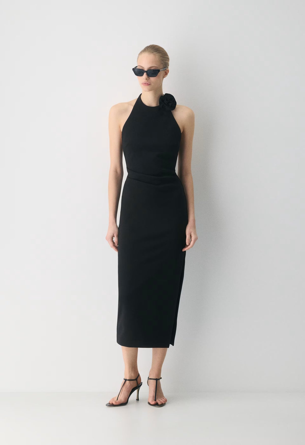FigureKnit™ Guestlist Dress - BLACK