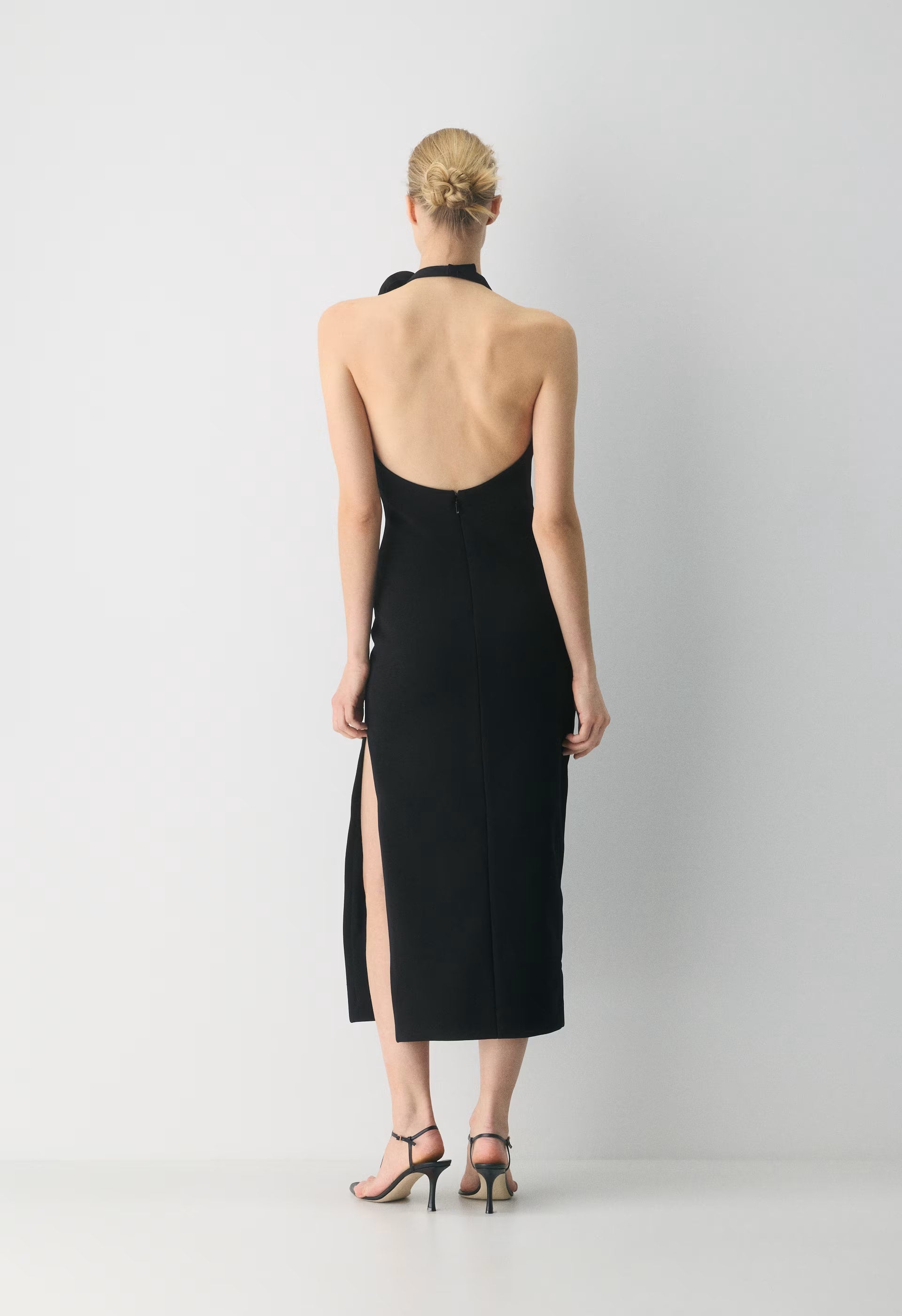 FigureKnit™ Guestlist Dress - BLACK