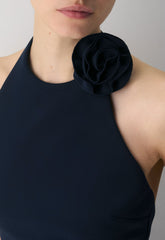 FigureKnit™ Guestlist Dress - INDIGO INK
