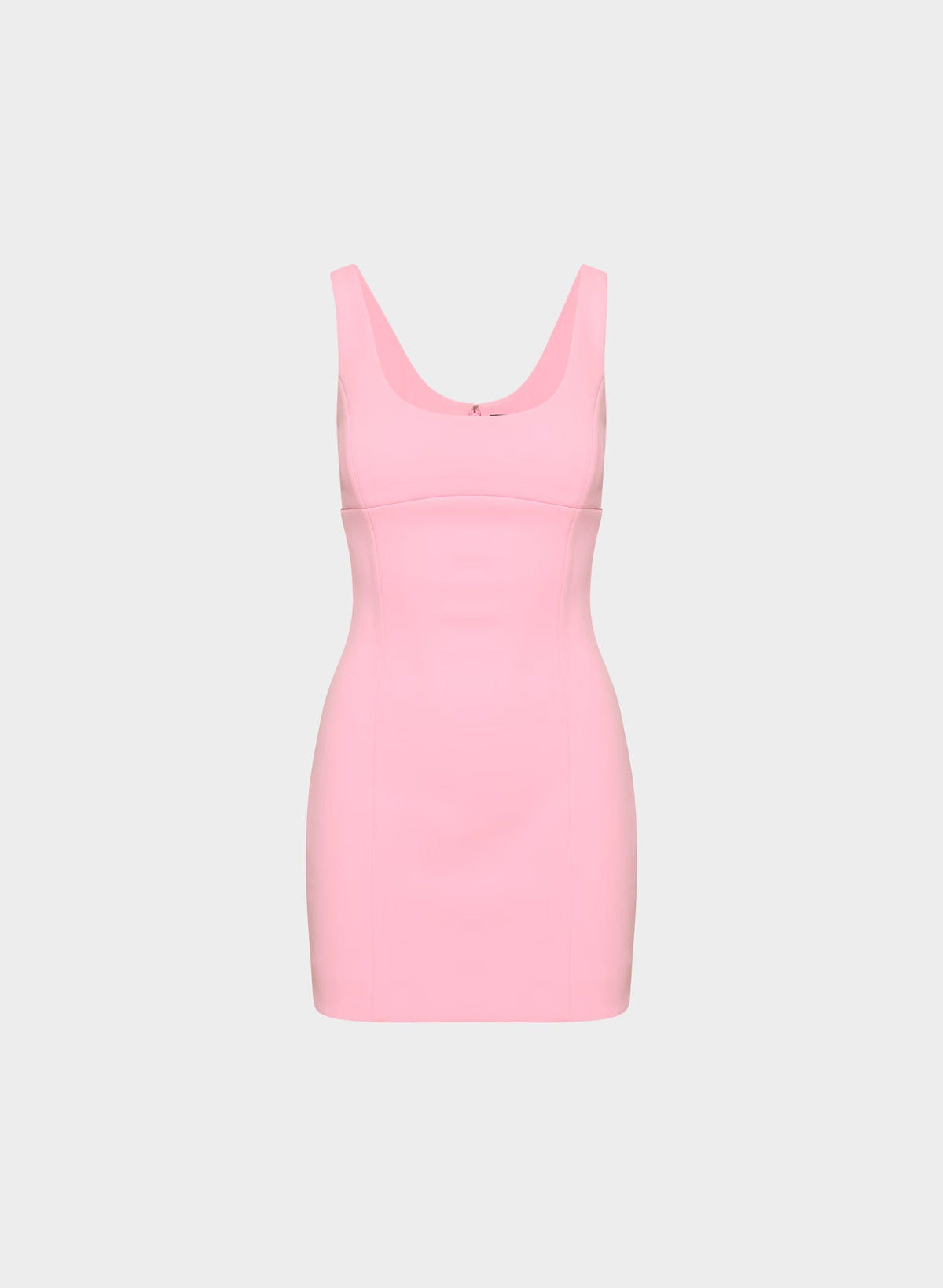 FigureKnit™ Admission Dress - JELLYBEAN PINK