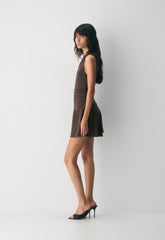 Smooth Matter™ Passcode Dress - RICH MOCHA BROWN