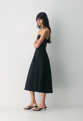 Lightwell Dress - Crepette™ - BLACK