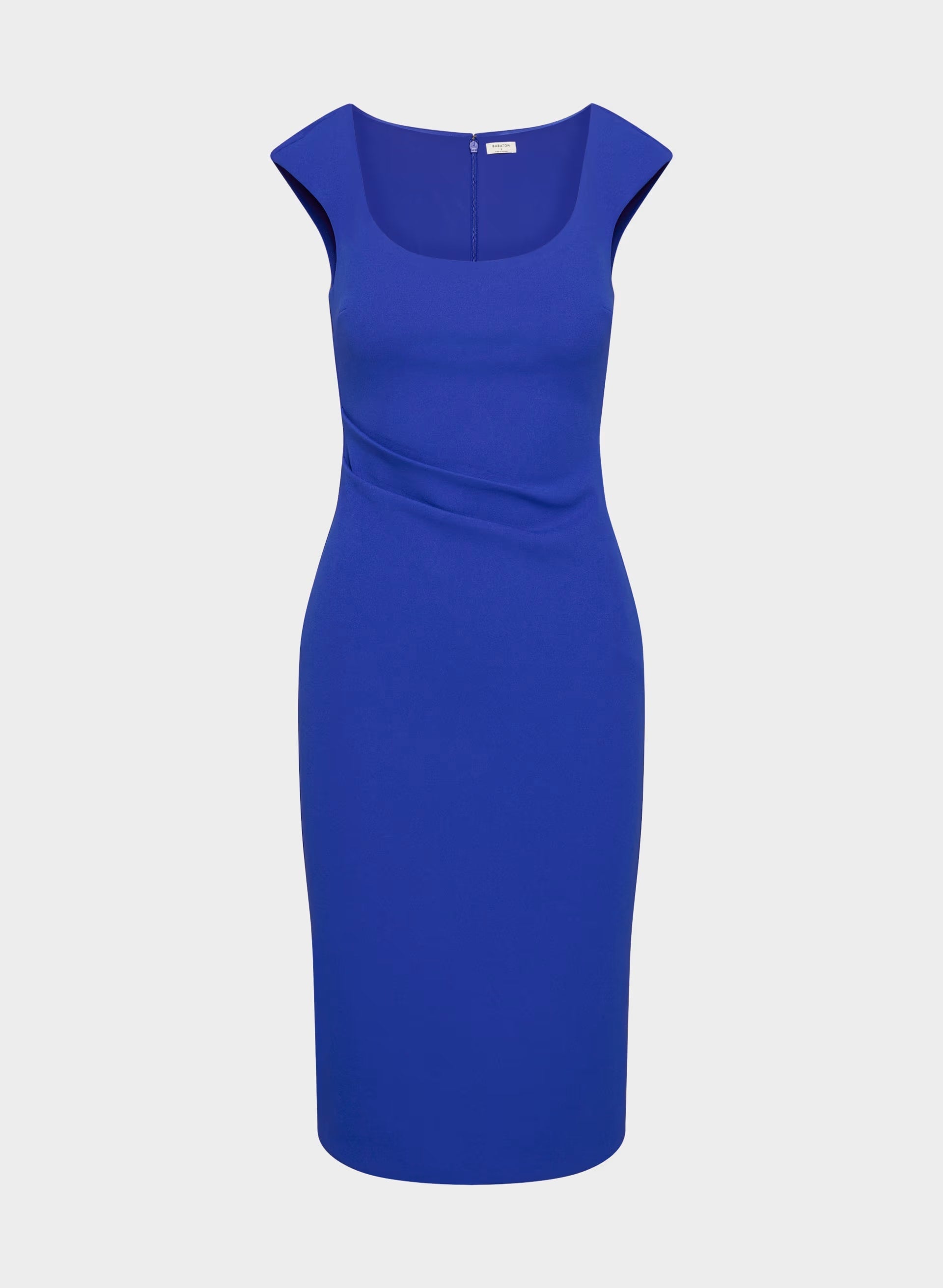 FigureKnit™ Flatiron Dress - ABLAZE BLUE