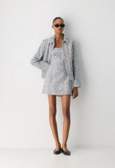 Veranda Dress - SMPSON TWD LT BR/A BL
