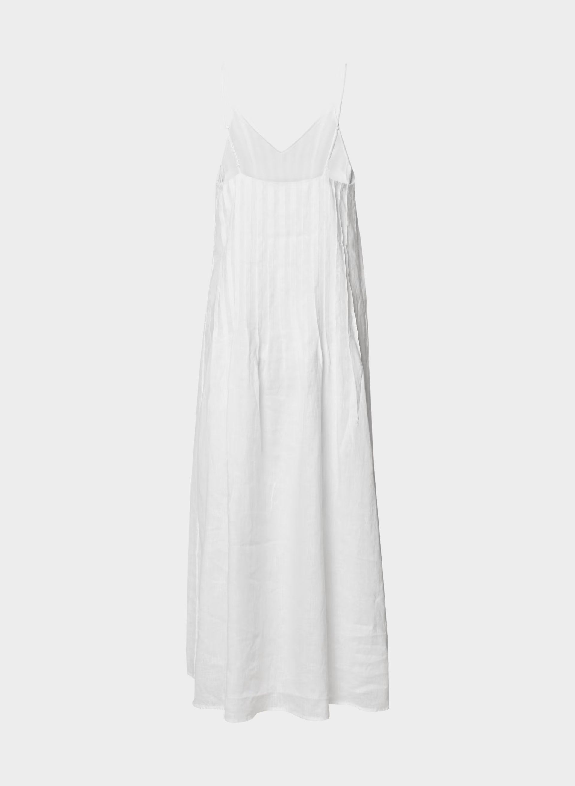 Casbah Linen Dress - WHITE