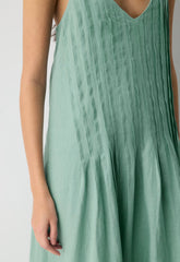 Casbah Linen Dress - GODDESS SAGE