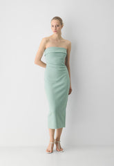 FigureKnit™ Eyecatcher Dress - GODDESS SAGE