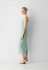 FigureKnit™ Eyecatcher Dress - GODDESS SAGE
