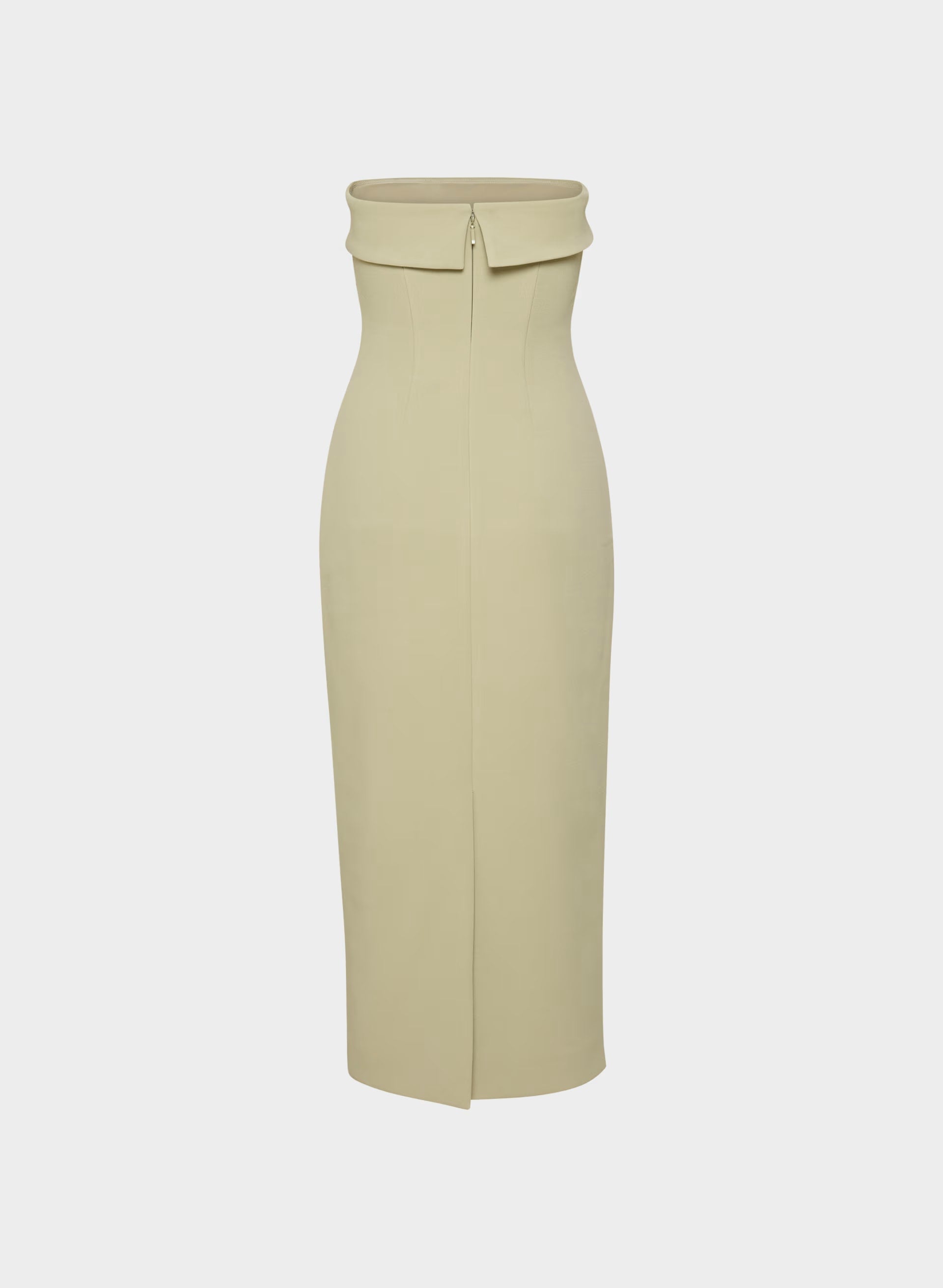 FigureKnit™ Eyecatcher Dress - MARTINI OLIVE