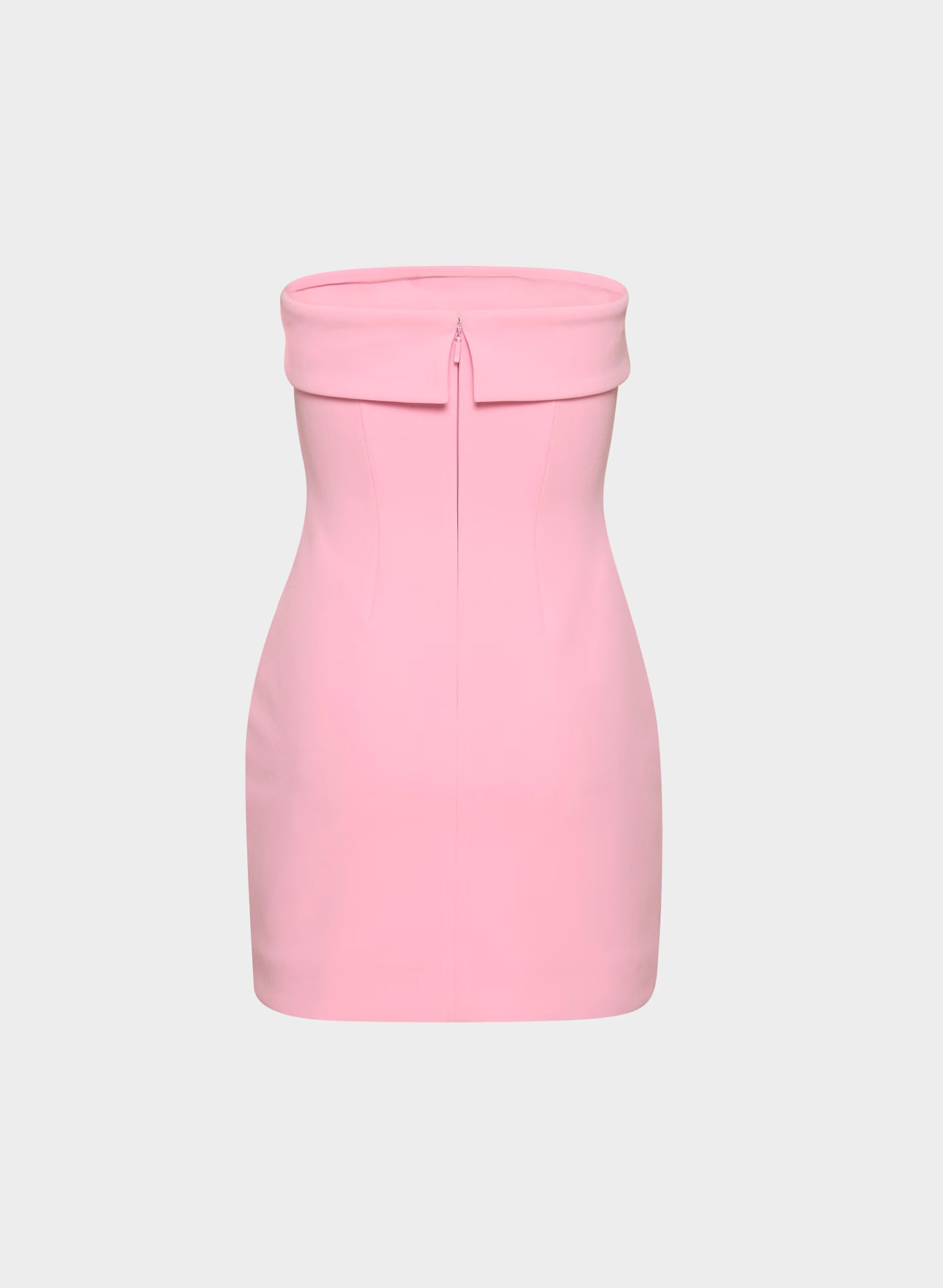 FigureKnit™ Eyecatcher Mini Dress - JELLYBEAN PINK