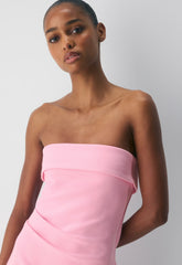 FigureKnit™ Eyecatcher Mini Dress - JELLYBEAN PINK