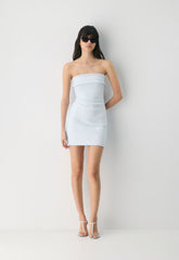 FigureKnit™ Eyecatcher Mini Dress - MIDDAY BLUE