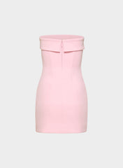 FigureKnit™ Eyecatcher Mini Dress - MILKSHAKE PINK