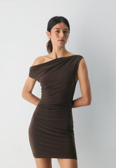Smooth Matter™ Gallery Dress - RICH MOCHA BROWN