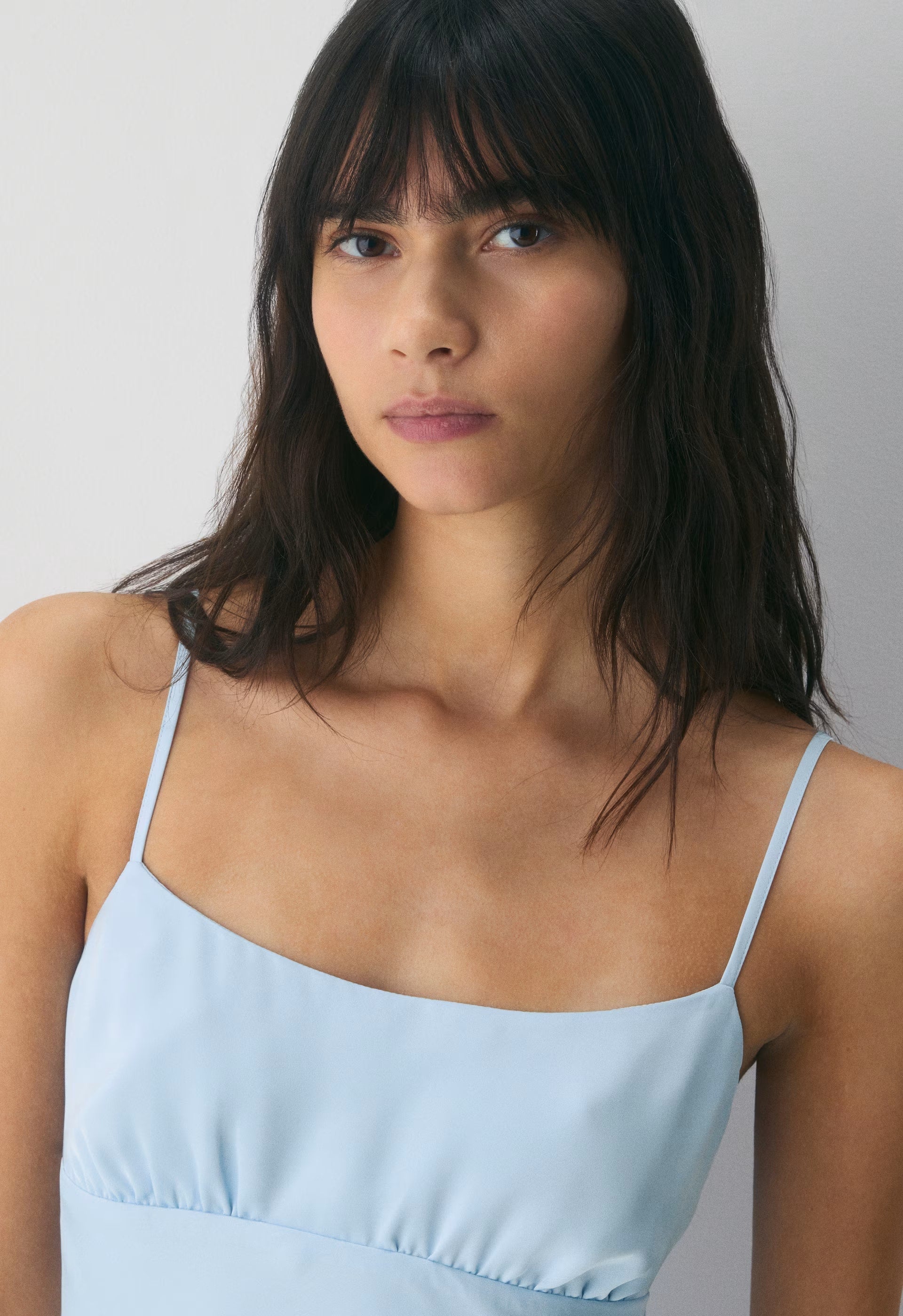 Icing Satin Dress - VILLA BLUE